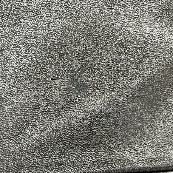 Ann Taylor Leather black Jacket medium soft buttery zip up w/pockets - Picture 16 of 16